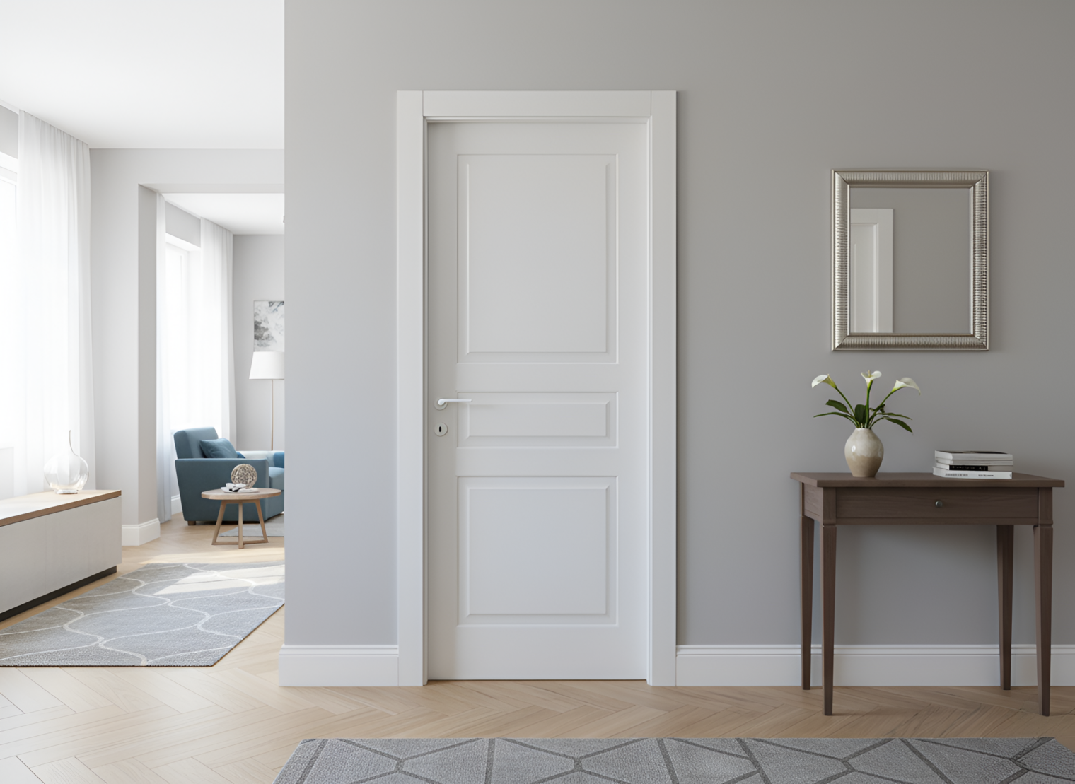 Porte interne come elemento d'arredo